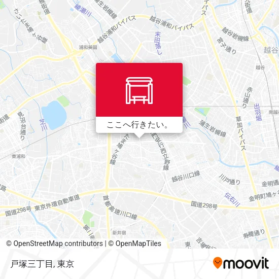 戸塚三丁目地図