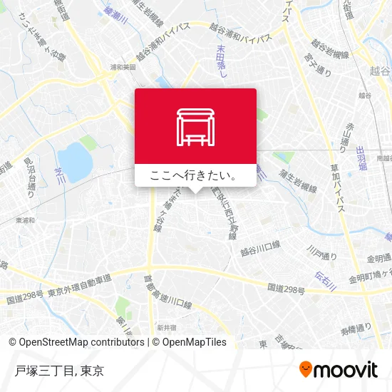 戸塚三丁目地図