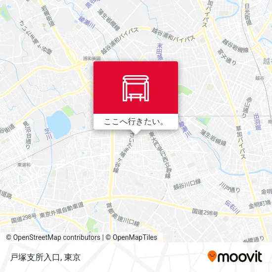 戸塚支所入口地図