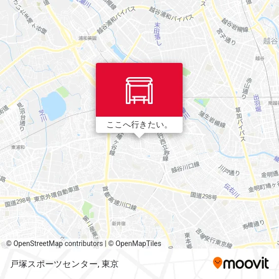 戸塚スポーツセンター地図