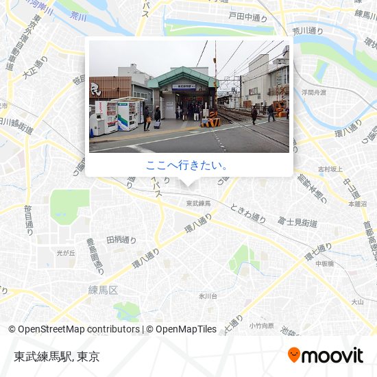 東武練馬駅地図