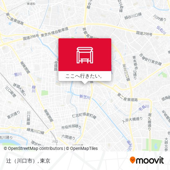 辻（川口市）地図
