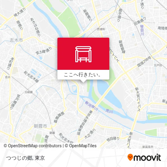つつじの郷地図