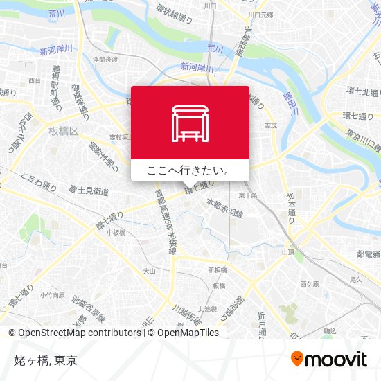 姥ヶ橋地図
