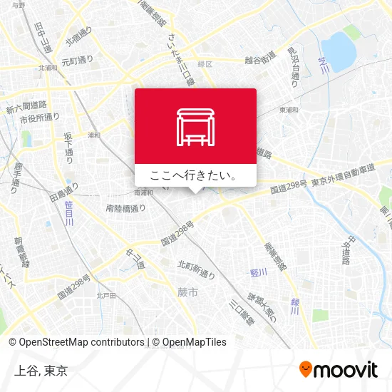 上谷地図