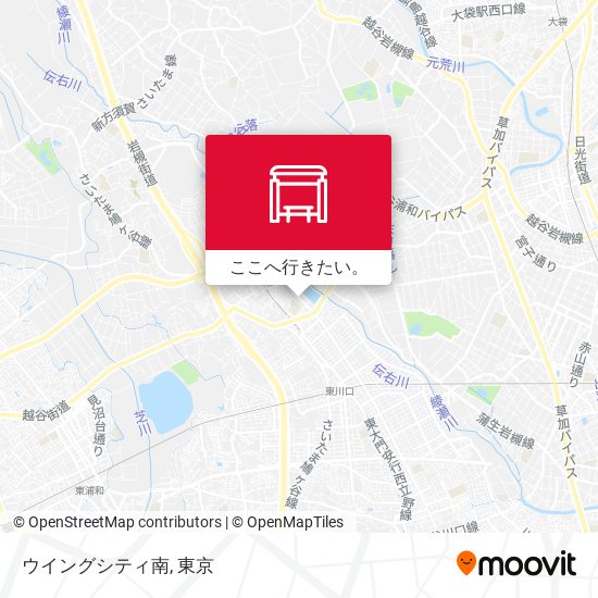ウイングシティ南地図