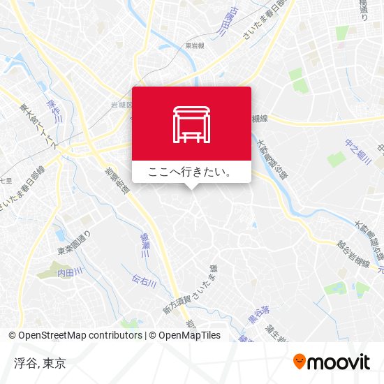 浮谷地図