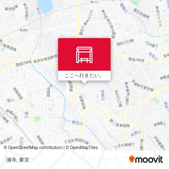 浦寺地図
