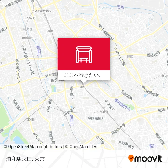 浦和駅東口地図