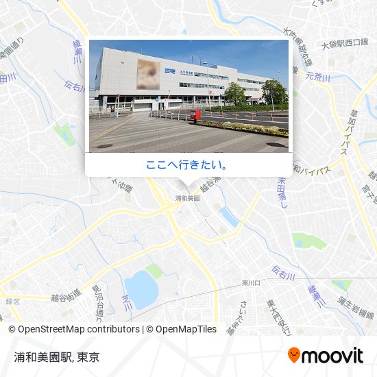 浦和美園駅地図