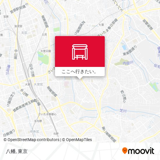 八幡地図