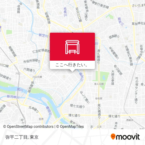 弥平二丁目地図