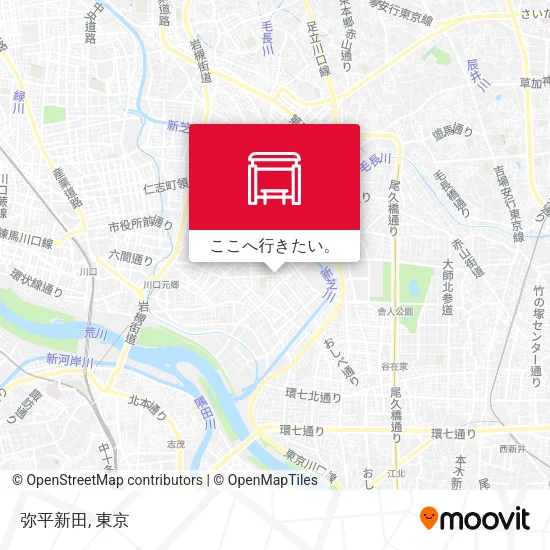 弥平新田地図