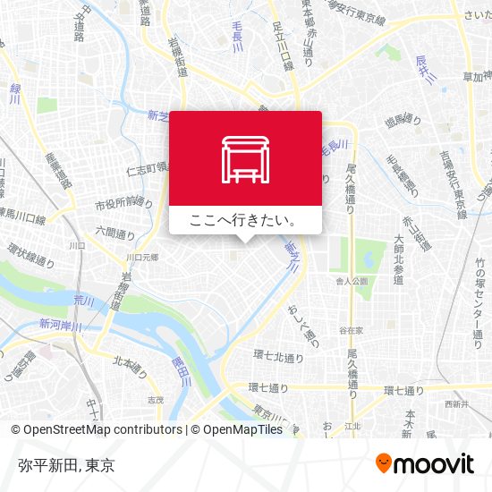 弥平新田地図