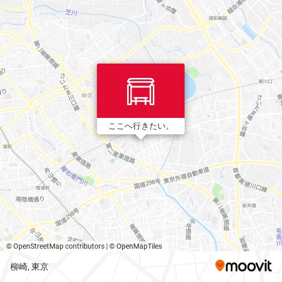 柳崎地図