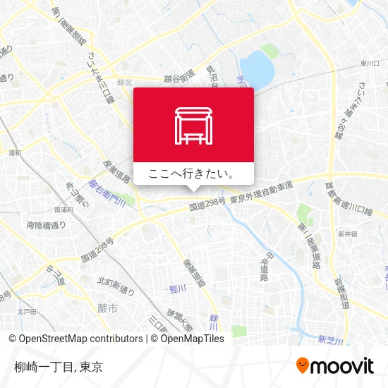 柳崎一丁目地図