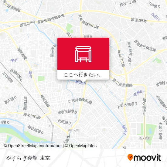 やすらぎ会館地図