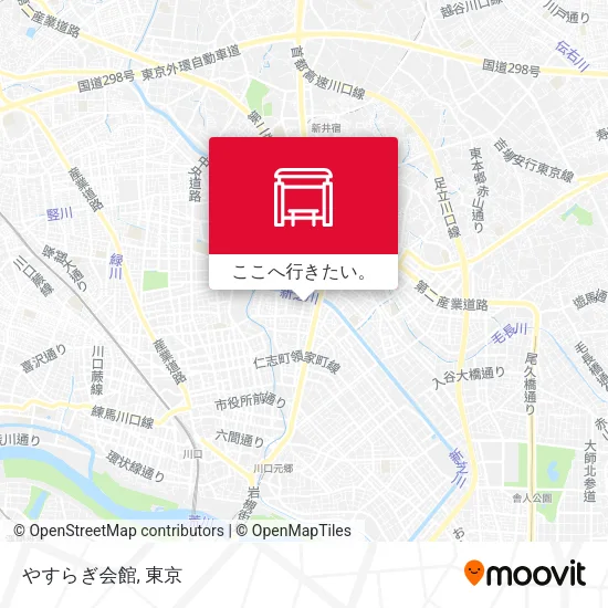 やすらぎ会館地図