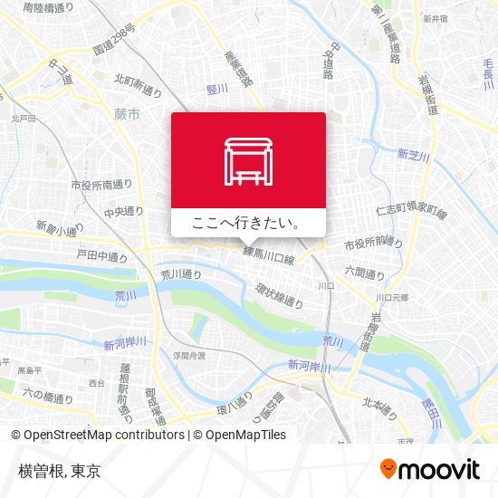 横曽根地図