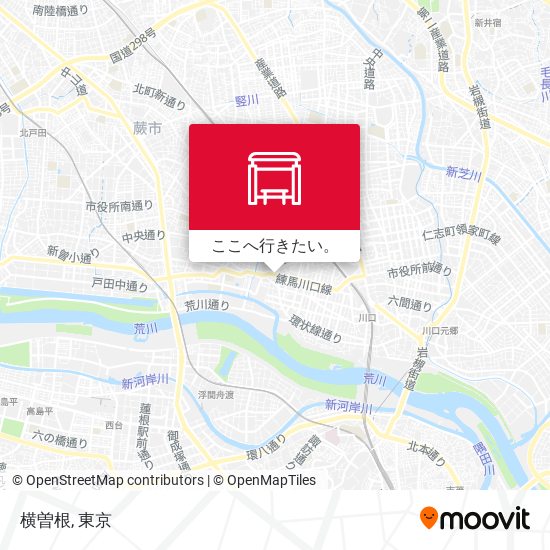 横曽根地図