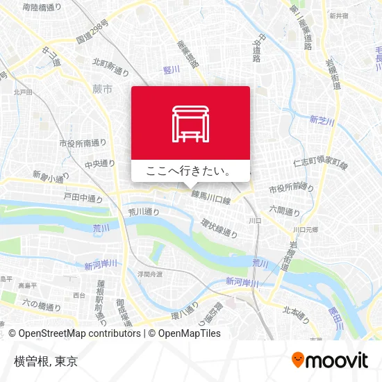横曽根地図