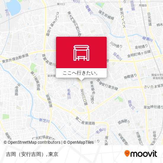 吉岡（安行吉岡）地図