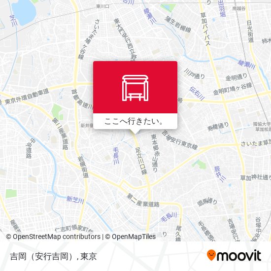 吉岡（安行吉岡）地図