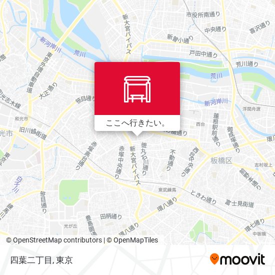四葉二丁目地図