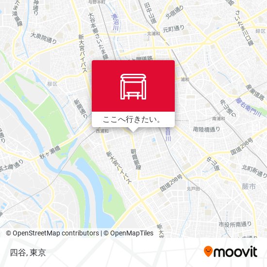 四谷地図