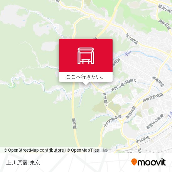 上川原宿地図