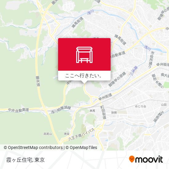 霞ヶ丘住宅地図