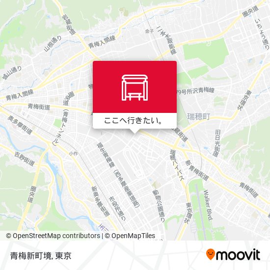 青梅新町境地図