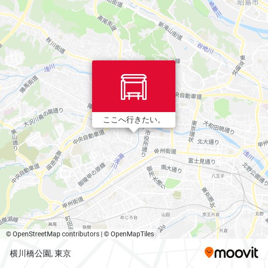 横川橋公園地図