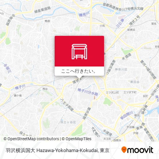 羽沢横浜国大 Hazawa-Yokohama-Kokudai地図