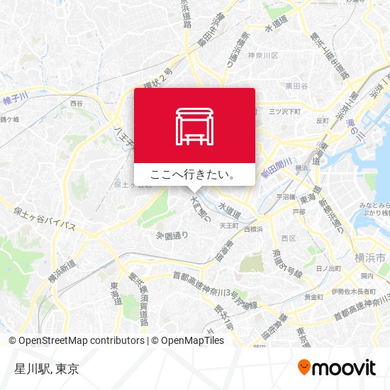 星川駅地図