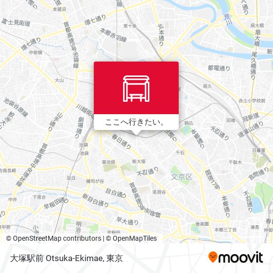 大塚駅前 Otsuka-Ekimae地図