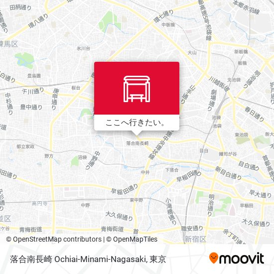 落合南長崎 Ochiai-Minami-Nagasaki地図