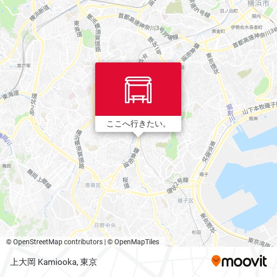 上大岡 Kamiooka地図