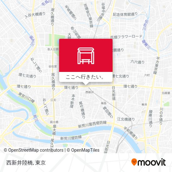 西新井陸橋地図