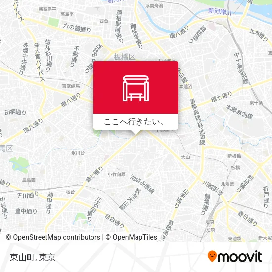 東山町地図