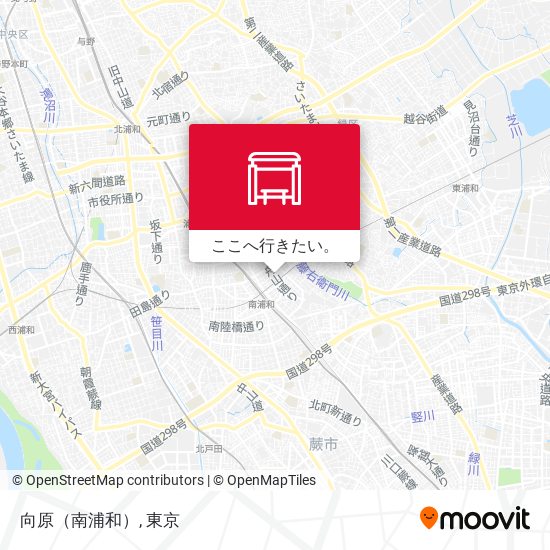 向原（南浦和）地図