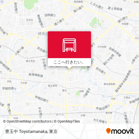 豊玉中 Toyotamanaka地図