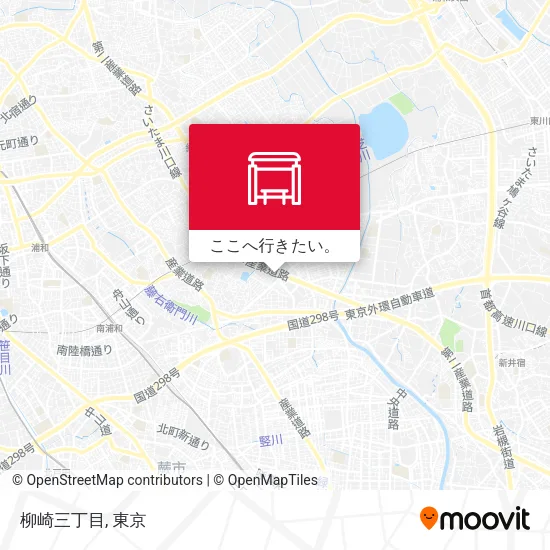 柳崎三丁目地図