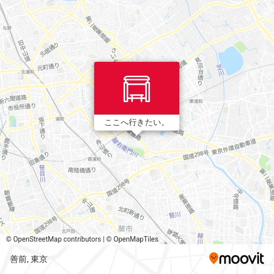 善前地図