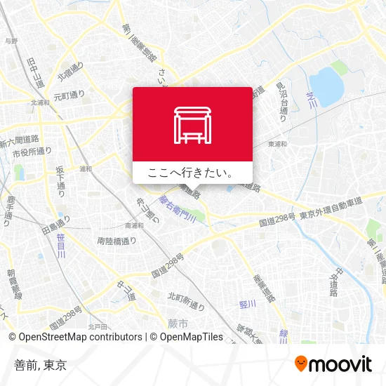 善前地図