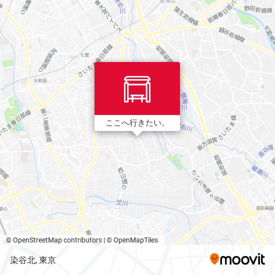 染谷北地図
