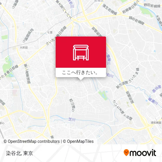 染谷北地図