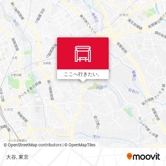 大谷地図