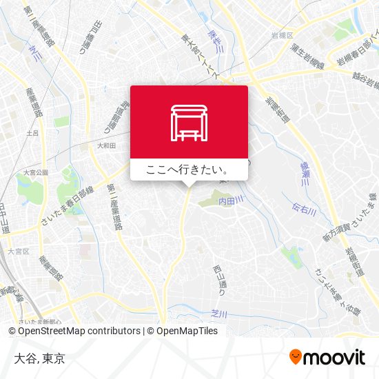 大谷地図