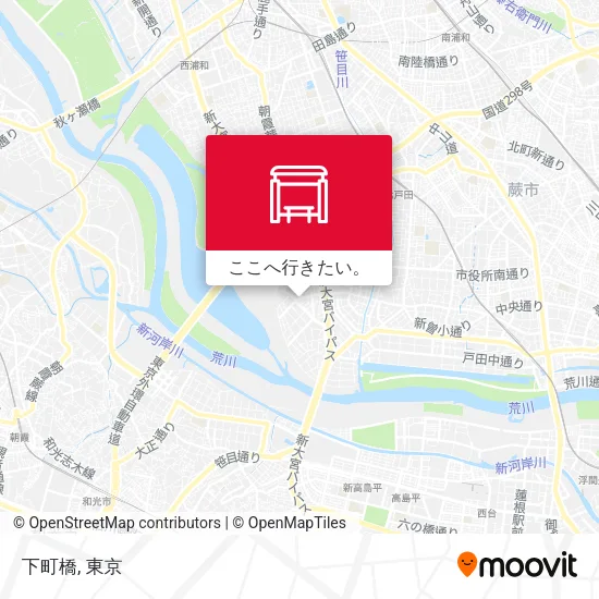 下町橋地図